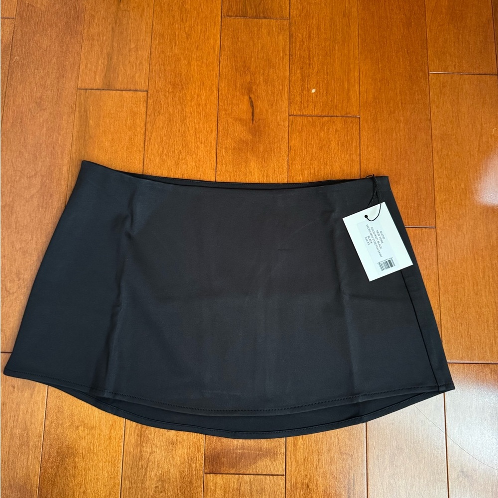 Black Daniel Guizio Mini Skirt